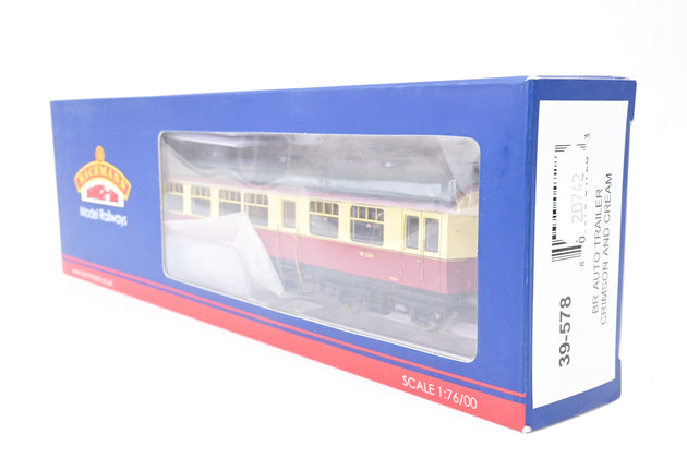 Bachmann OO Gauge 39-578 BR Auto Trailer Crimson And Cream No.W234 - Boxed