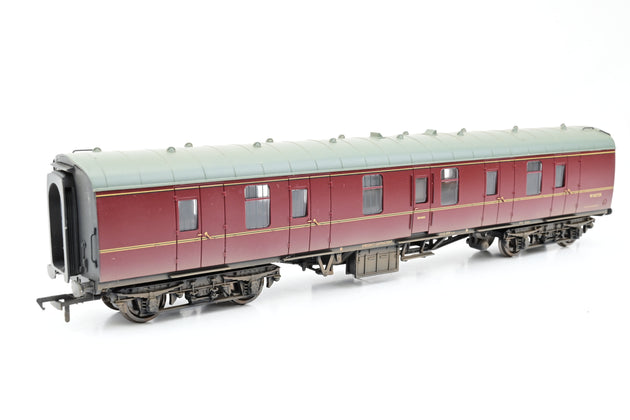 Bachmann OO Gauge 39-176E BR MK1 BG Coach Full Brake BR Maroon Weathered No.W80725 - Boxed