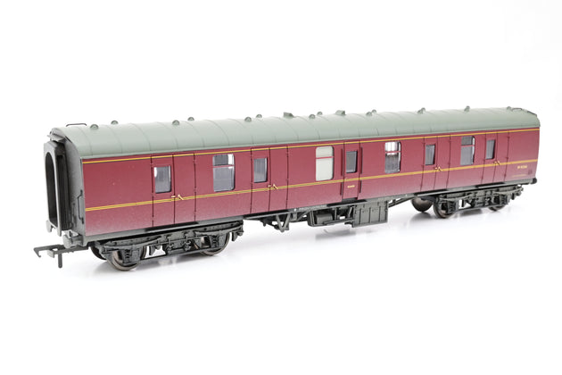 Bachmann OO Gauge 39-176F BR MK1 BG Coach Full Brake BR Maroon Weathered No.W81266 - Boxed