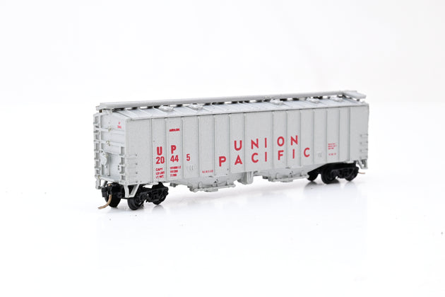 Delaware Valley N Gauge 50ft 4180cu.ft. Airslide Covered Twin Hopper Car Union Pacific No.20445 - Boxed