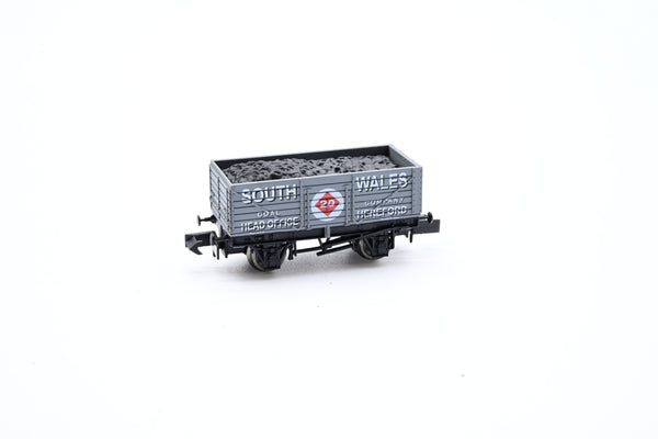 Dapol N Gauge NB-058 South Wales Coal 7 Plank Open Wagon - Boxed