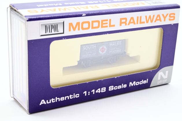 Dapol N Gauge NB-058 South Wales Coal 7 Plank Open Wagon - Boxed