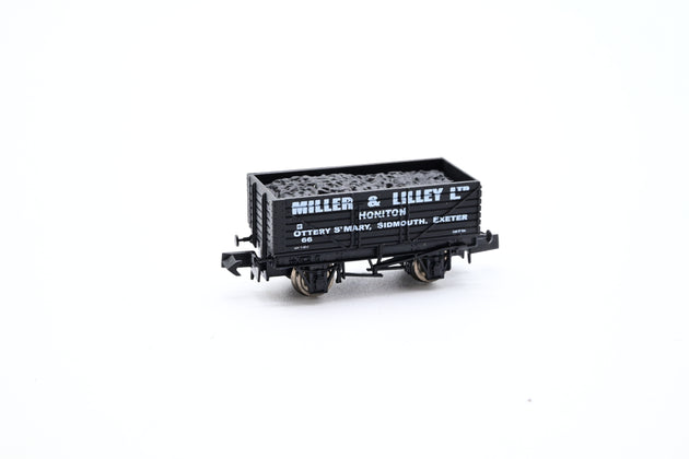 Dapol N Gauge NB-021 Miller & Lilley 7 Plank Open Wagon - Boxed