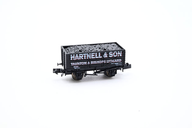 Dapol N Gauge NB-025 Hartnell 7 Plank Open Wagon - Boxed