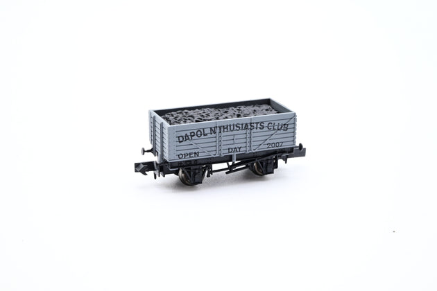 Dapol N Gauge N Thusiasts Club 2007 7 Plank Open Wagon - Boxed