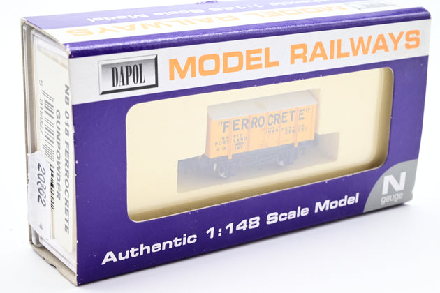 Dapol N Gauge NB-018 Ferrocrete Gunpowder Van - Boxed