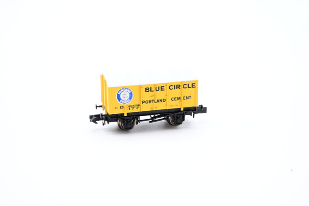 Dapol N Gauge NB-035 Blue Circle Gunpowder Van - Boxed