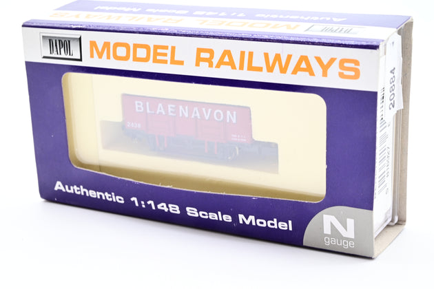 Dapol N Gauge NB-060A Blaenavon 20 Ton Steel Mineral Wagon No.2438 - Boxed