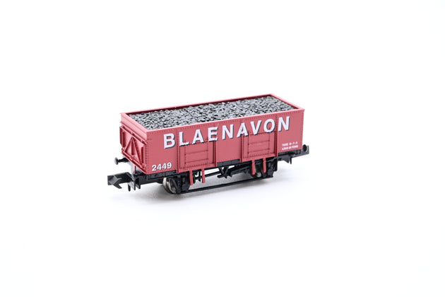 Dapol N Gauge NB-060C Blaenavon 20 Ton Steel Mineral Wagon No.2449 - Boxed