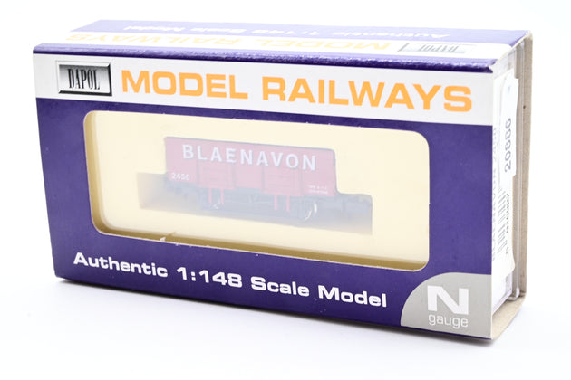 Dapol N Gauge NB-060C Blaenavon 20 Ton Steel Mineral Wagon No.2449 - Boxed