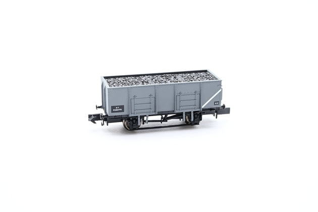 Dapol N Gauge NB-040A BR 20 Ton Steel Mineral Wagon No.P339377K - Boxed