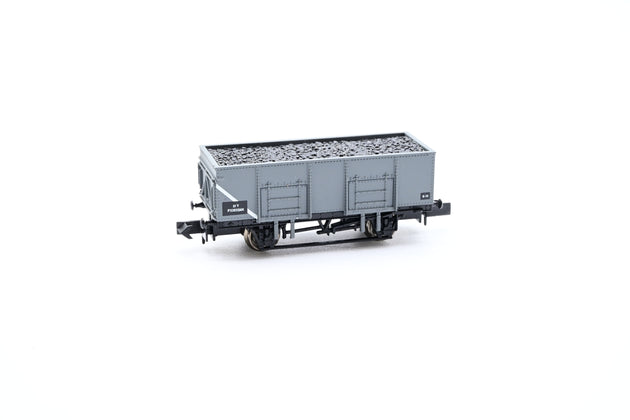 Dapol N Gauge NB-040B BR 20 Ton Steel Mineral Wagon No.P339354K - Boxed