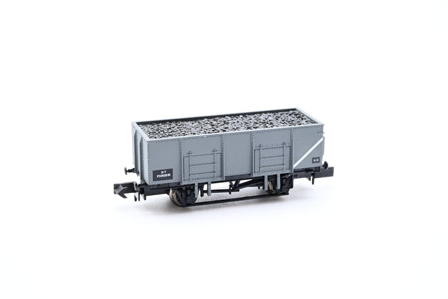 Dapol N Gauge NB-040C BR 20 Ton Steel Mineral Wagon No.P339391K - Boxed
