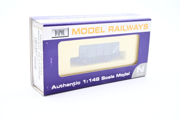 Dapol N Gauge NB-040C BR 20 Ton Steel Mineral Wagon No.P339391K - Boxed