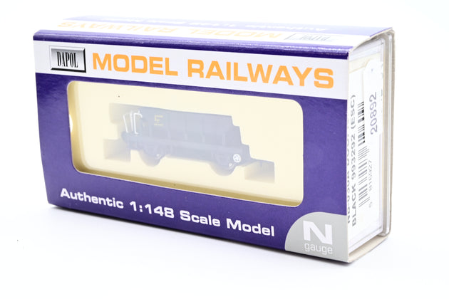 Dapol N Gauge NB-030A BR Black Dogfish Wagon No.993292 - Boxed