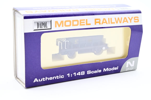 Dapol N Gauge NB-030B BR Black Dogfish Wagon No.993149 - Boxed