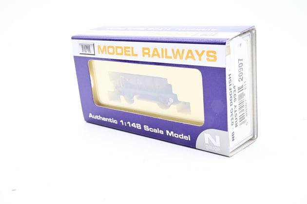 Dapol N Gauge NB-030J BR Black Dogfish Wagon No.992898 - Boxed