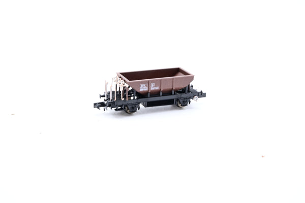 Dapol N Gauge NB-033H BR Dogfish Wagon No.993401 - Rusty, Boxed
