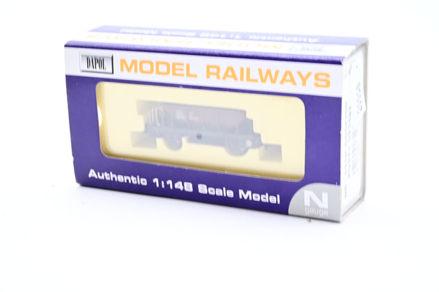 Dapol N Gauge NB-033H BR Dogfish Wagon No.993401 - Rusty, Boxed