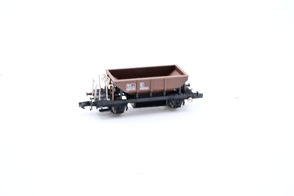 Dapol N Gauge NB-033K BR Dogfish Wagon No.993450 - Rusty, Boxed
