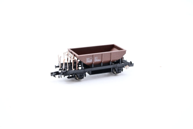 Dapol N Gauge NB-033F BR Dogfish Wagon No.993457 - Rusty, Boxed