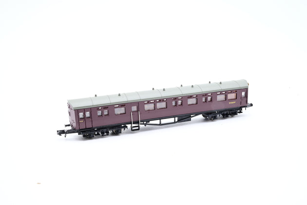Dapol N Gauge NC-014 BR Maroon Autocoach No.188 - Boxed