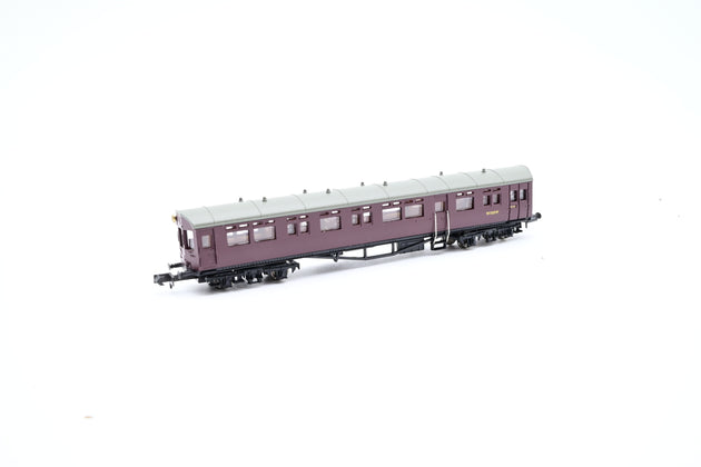 Dapol N Gauge NC-014 BR Maroon Autocoach No.188 - Boxed