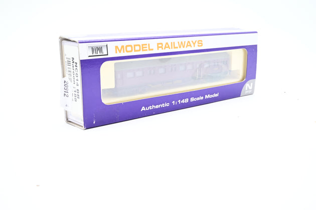 Dapol N Gauge NC-014 BR Maroon Autocoach No.188 - Boxed