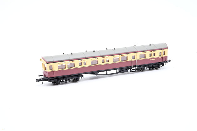 Dapol N Gauge NC-018 BR Crimson & Cream Autocoach No.194 - Boxed