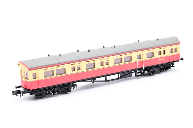 Dapol N Gauge NC-026 BR Crimson & Cream Autocoach No.W190W - Boxed