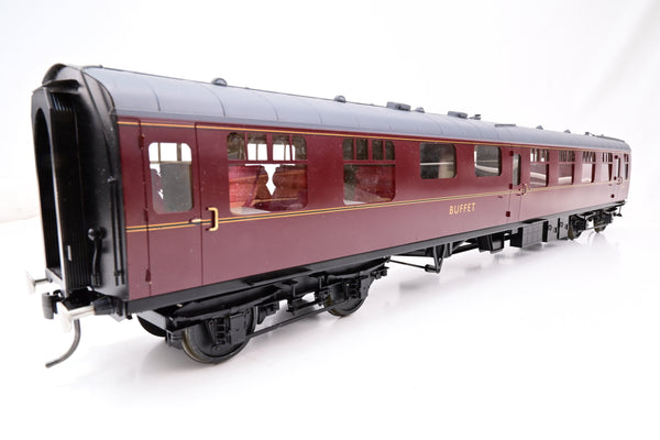 Sancheng Gauge 1 1:32 Scale BR Maroon MK1 Buffet Coach No. - Boxed