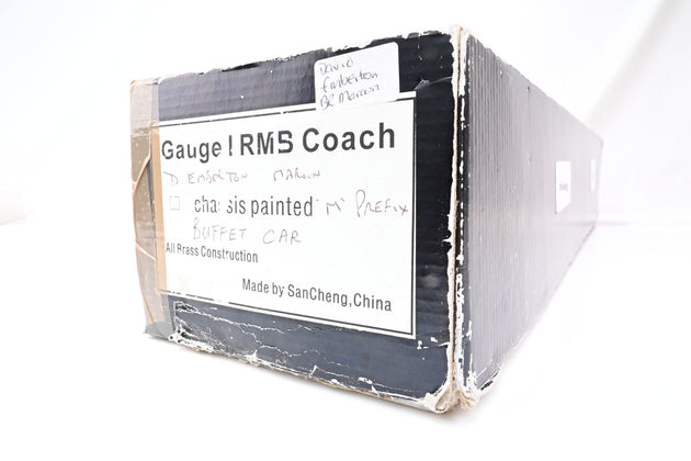 Sancheng Gauge 1 1:32 Scale BR Maroon MK1 Buffet Coach No. - Boxed