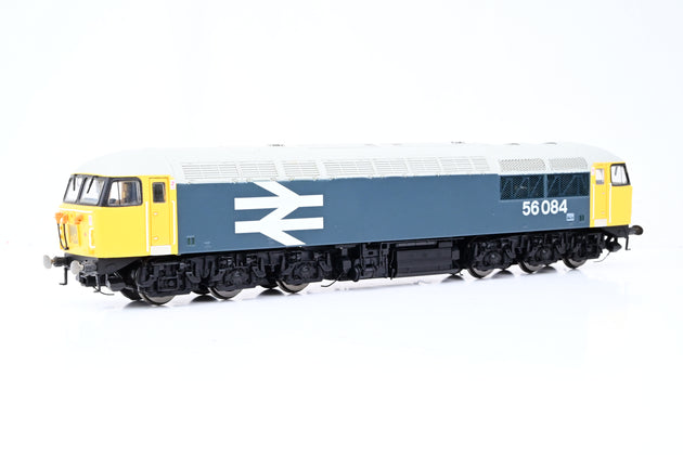 Hornby OO Gauge R3181 BR Large Logo Blue Class 56 No.56084 - Boxed