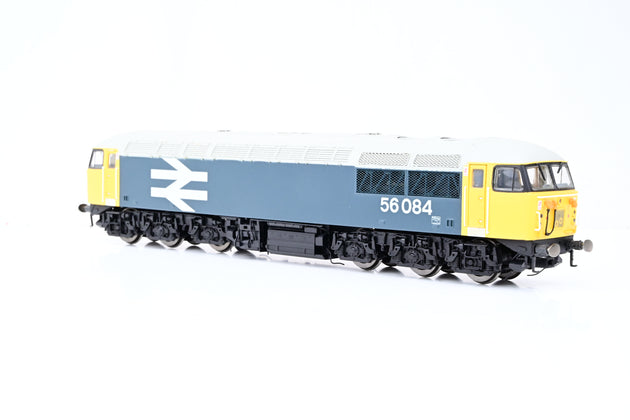 Hornby OO Gauge R3181 BR Large Logo Blue Class 56 No.56084 - Boxed
