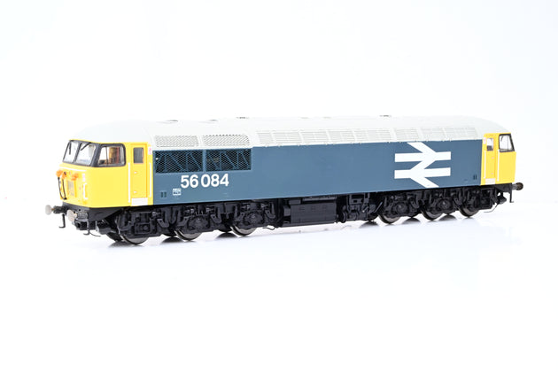 Hornby OO Gauge R3181 BR Large Logo Blue Class 56 No.56084 - Boxed