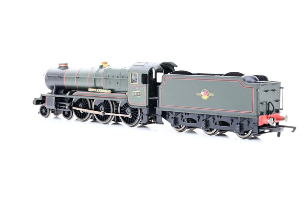 Hornby OO Gauge BR Green Late Crest County Class No.1014 'County of Glamorgan' - Renamed, Renumbered, Boxed
