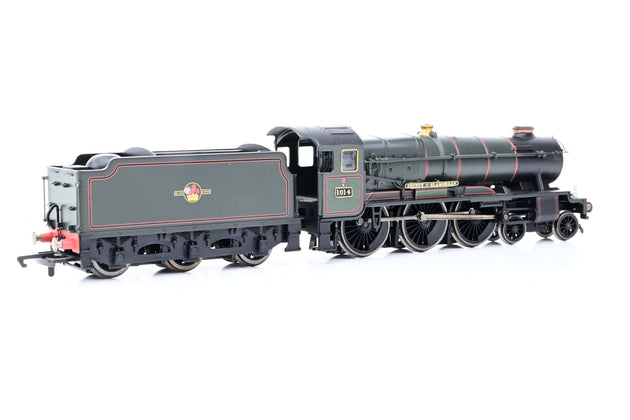 Hornby OO Gauge BR Green Late Crest County Class No.1014 'County of Glamorgan' - Renamed, Renumbered, Boxed