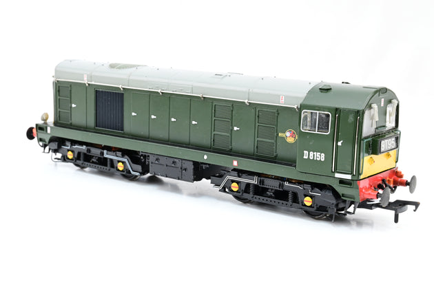 Bachmann OO Gauge 32-033DS BR Green Class 20 No.D8158 - DCC Sound, Boxed