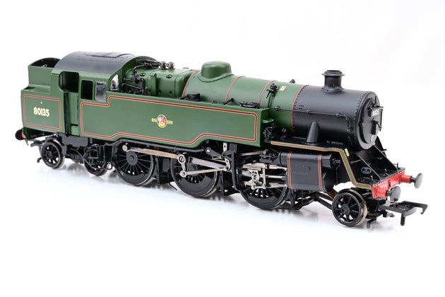 Bachmann OO Gauge 32-353 BR Green Late Crest 2-6-4T Standard Class 4MT No.80135 - Boxed