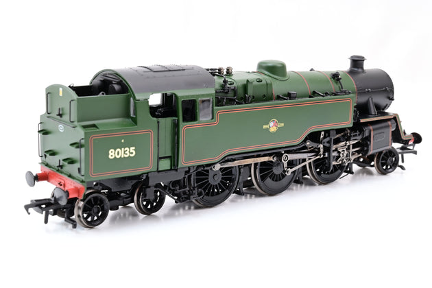 Bachmann OO Gauge 32-353 BR Green Late Crest 2-6-4T Standard Class 4MT No.80135 - Boxed