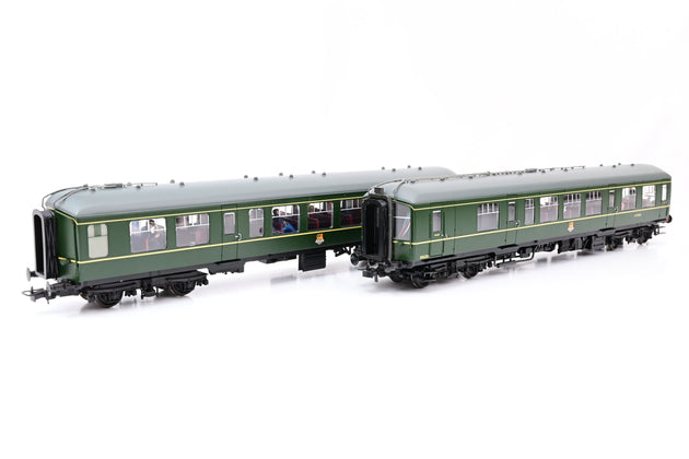 Bachmann OO Gauge 32-516A  BR Green Derby Lightweight 2-Car DMU - Boxed