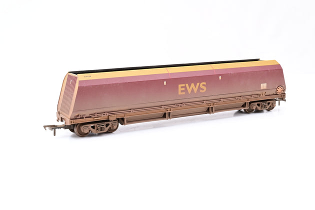 Bachmann OO Gauge 37-854A EWS HTA Hopper Wagon No.310148 - Weathered, Boxed