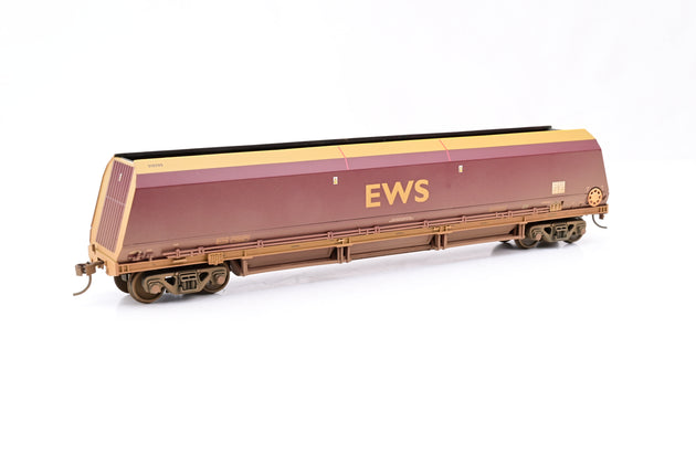 Bachmann OO Gauge 37-854B EWS HTA Hopper Wagon No.310148 - Weathered, Boxed