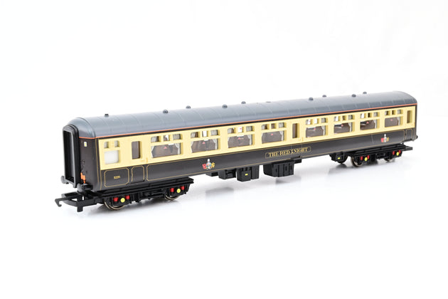 Hornby OO Gauge Rake of 3 Excalibur Express Train Pack Coaches - Unboxed