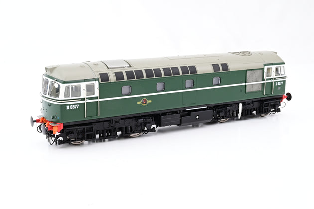 Heljan OO Gauge 34111 BR Green Class 33 No.D6577 - Boxed