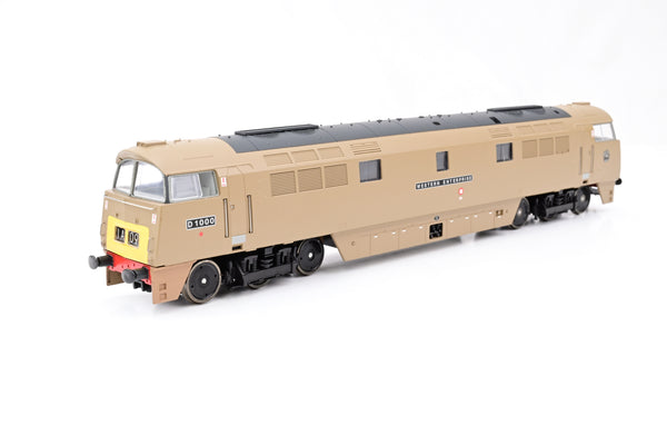 Heljan OO Gauge 5213 BR Desert Sand Class 52 No.D1000 'Western Enterprise' - Boxed