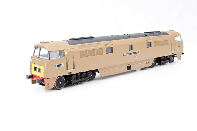 Heljan OO Gauge 5213 BR Desert Sand Class 52 No.D1000 'Western Enterprise' - Boxed