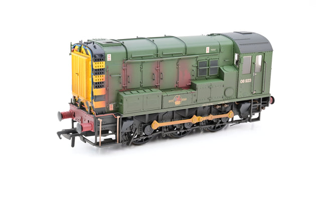 Bachmann OO Gauge 35-925 BR Green Class 08 No.08923 - Weathered, Boxed