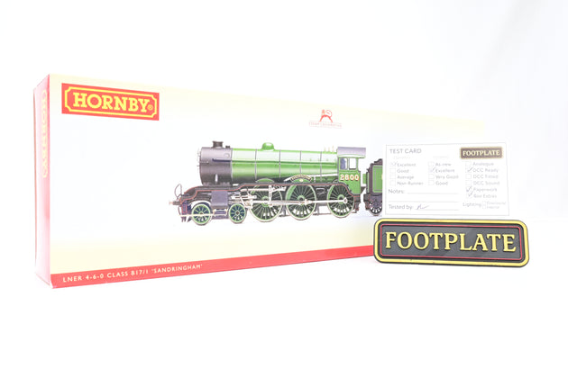 Hornby OO Gauge R2920 LNER Class B17 No.2800 'Sandringham - Boxed