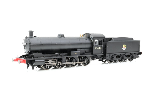 Hornby OO Gauge R3425 BR Black Early Emblem Class Q6 No.63443 - Boxed